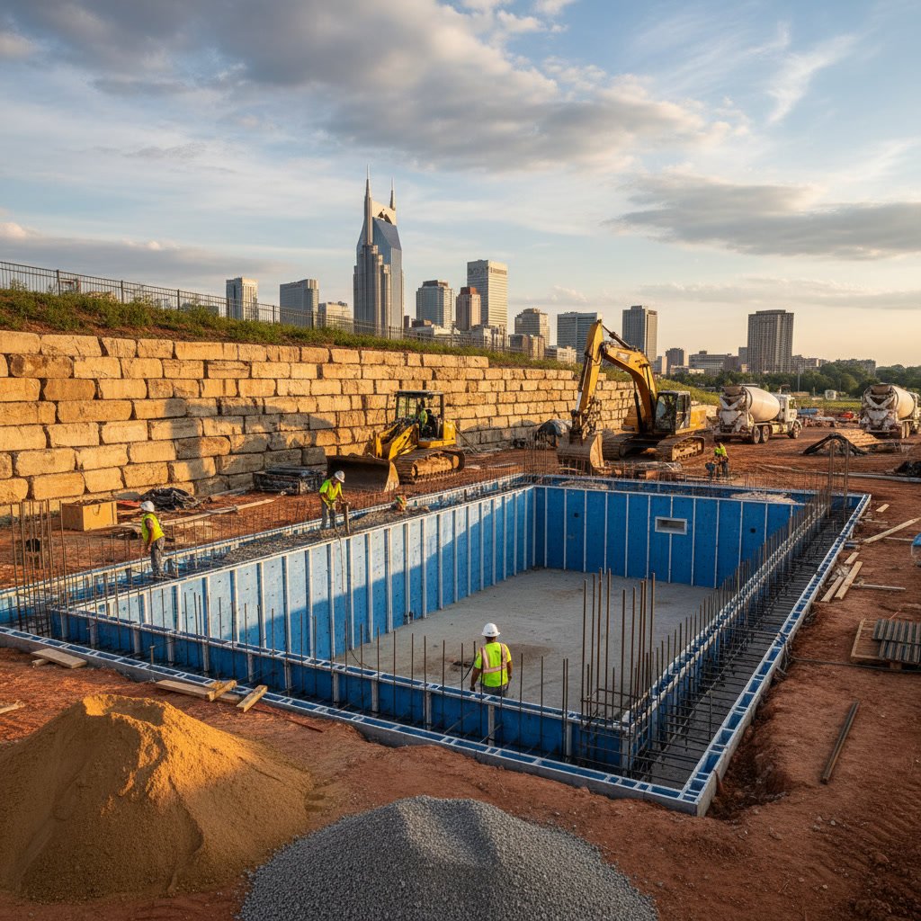 ICF Pool Construction Timeline and What to Expect in Nashville